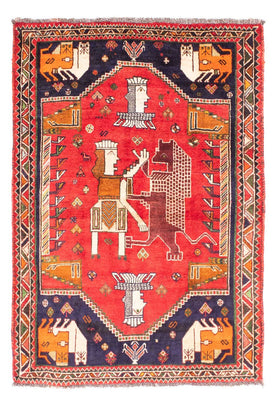 Perser Rug - Nomadic - 172 x 130 cm - red