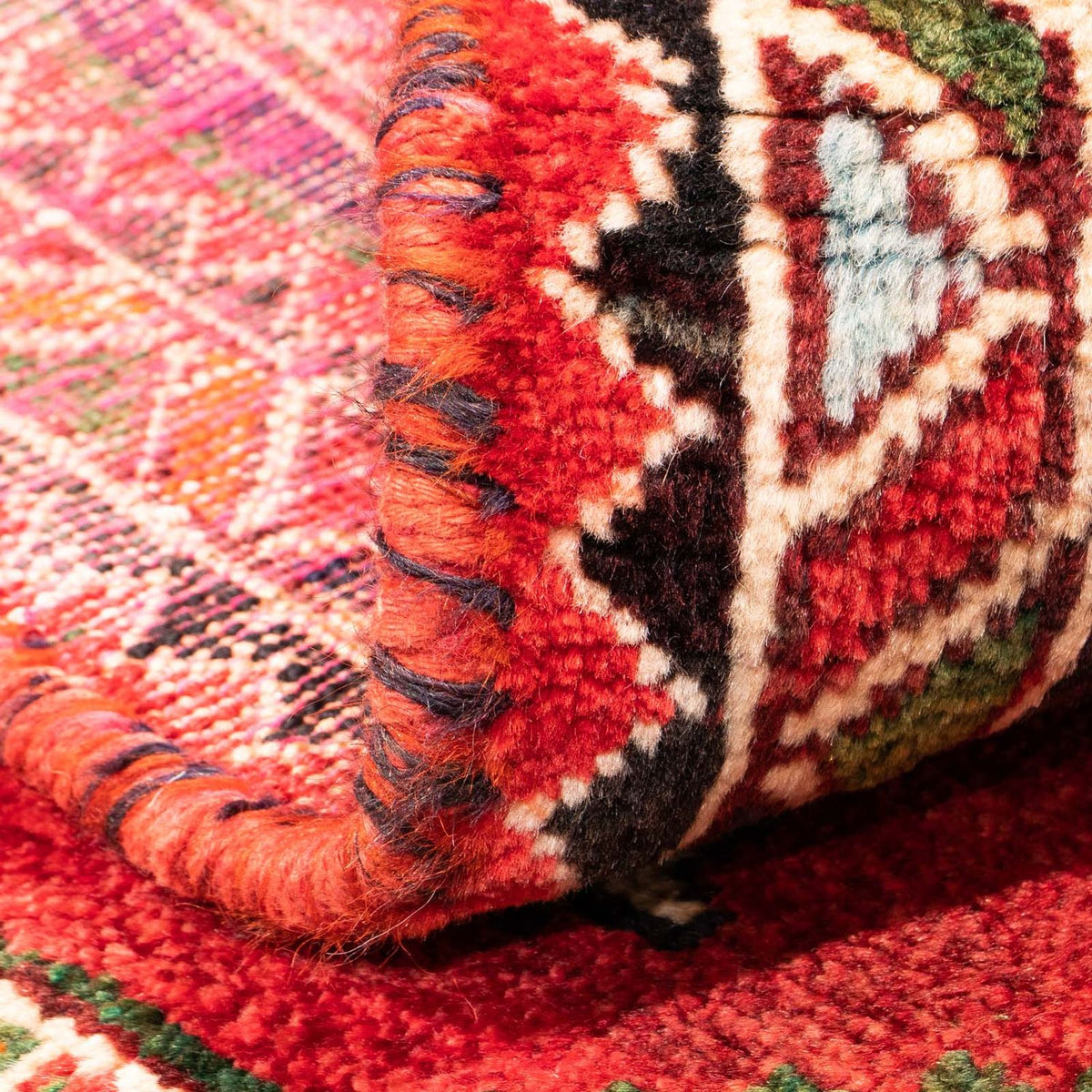 Perser Rug - Nomadic - 172 x 130 cm - red