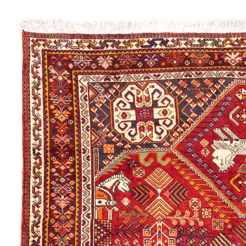 Perser Rug - Nomadic - 258 x 165 cm - dark red