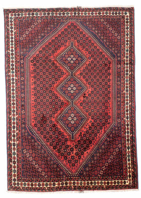 Perser Rug - Nomadic - 275 x 203 cm - red