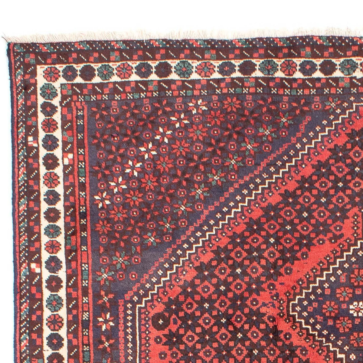 Perser Rug - Nomadic - 275 x 203 cm - red