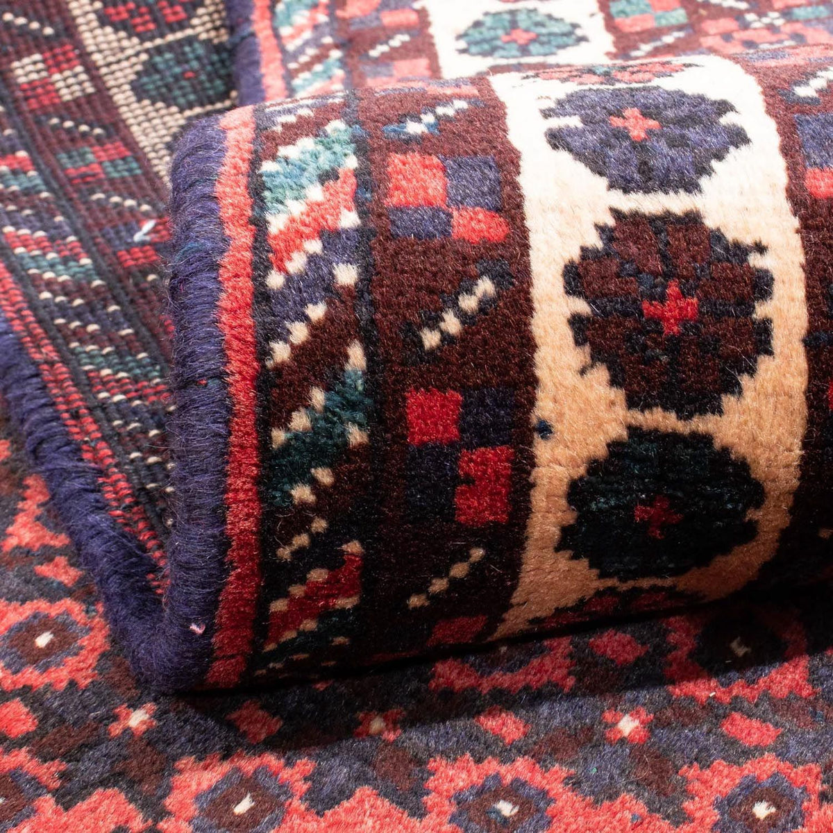 Perser Rug - Nomadic - 275 x 203 cm - red