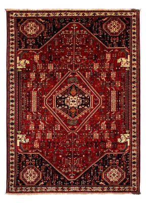 Perser Rug - Nomadic - 295 x 205 cm - dark red