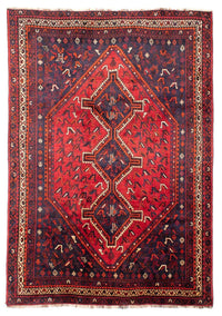 Perser Rug - Nomadic - 300 x 215 cm - dark red