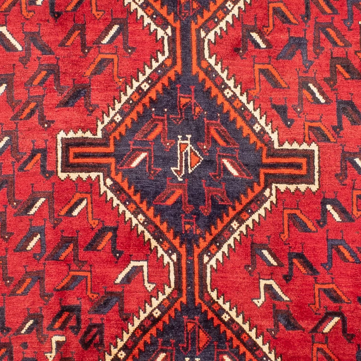 Perser Rug - Nomadic - 300 x 215 cm - dark red