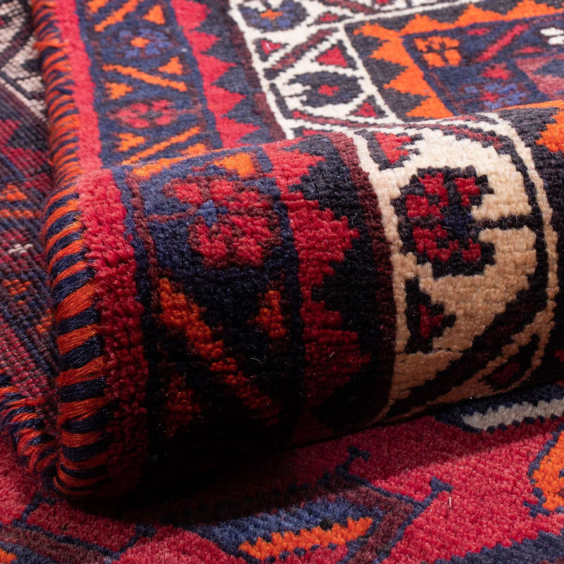 Perser Rug - Nomadic - 300 x 215 cm - dark red