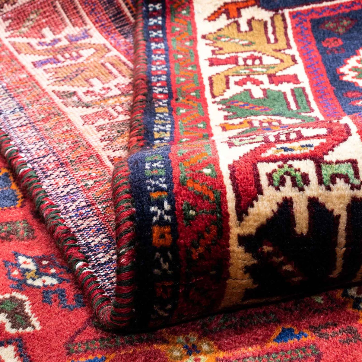 Perser Rug - Nomadic - 270 x 170 cm - dark red