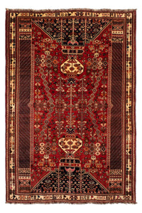 Perser Rug - Nomadic - 275 x 190 cm - dark red