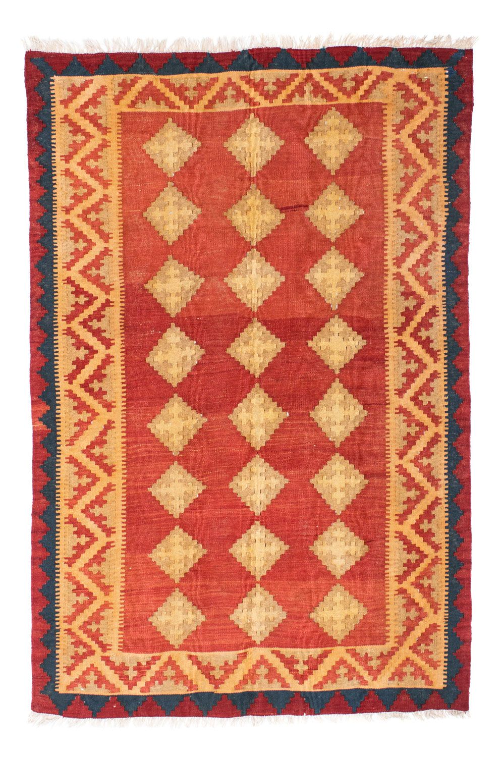 Kelim Rug - Oriental - 190 x 120 cm - orange