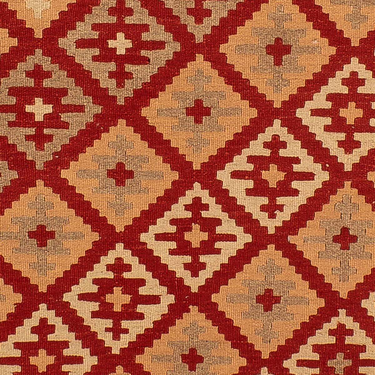 Kelim Rug - Oriental - 212 x 145 cm - dark red