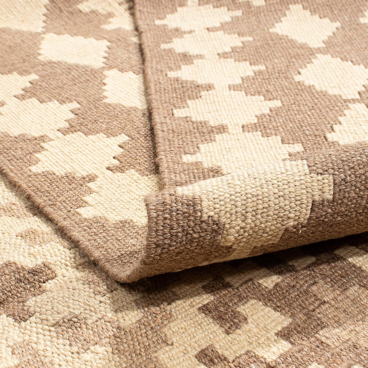 Kelim Rug - Oriental - 210 x 155 cm - light brown