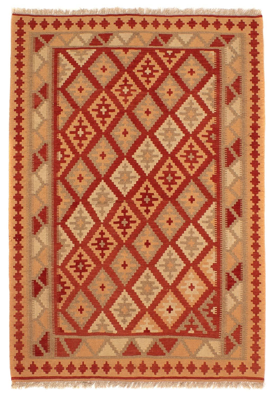 Kelim Rug - Oriental - 200 x 148 cm - red