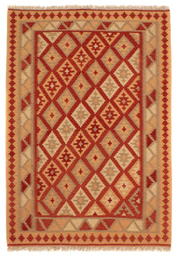 Kelim Rug - Oriental - 200 x 148 cm - red