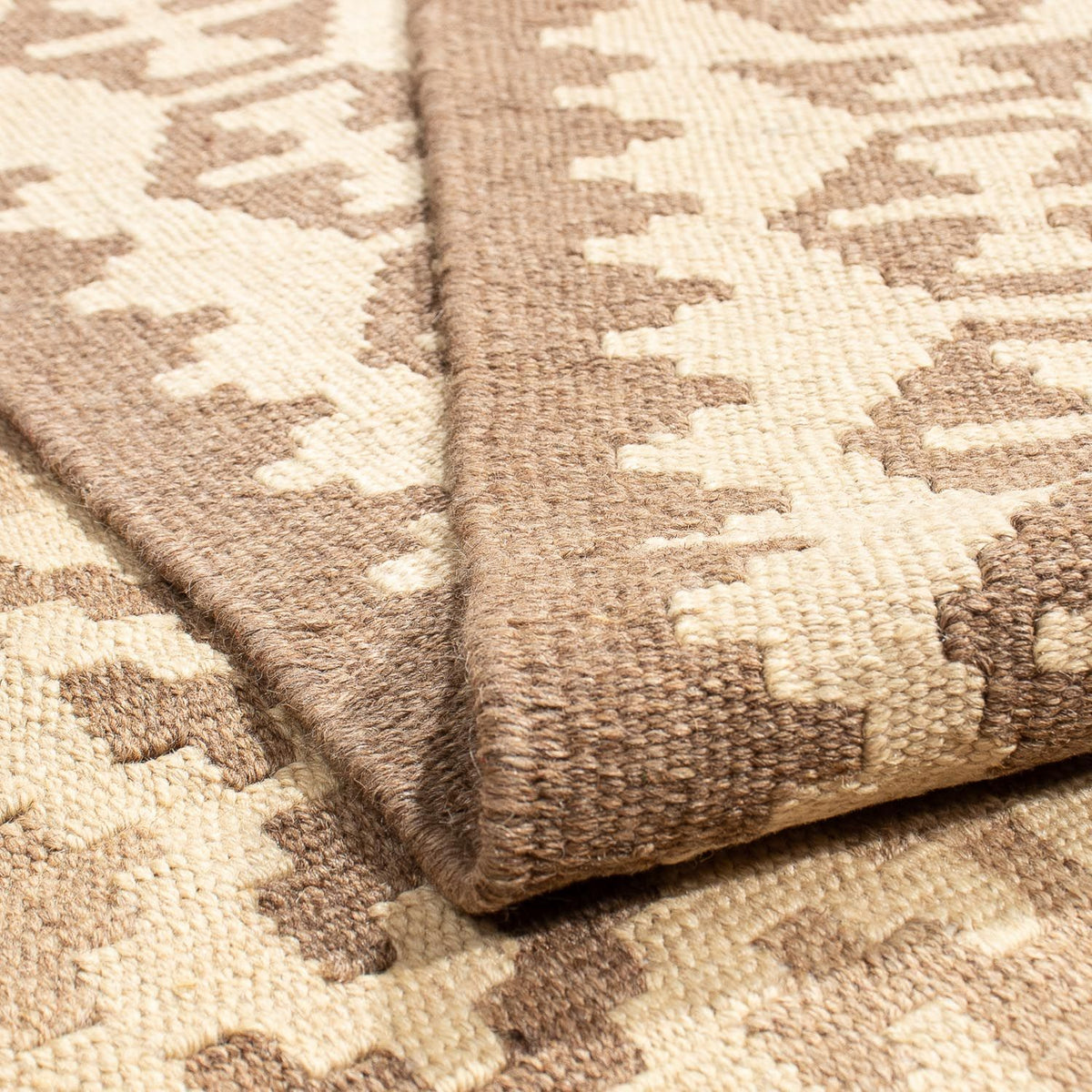 Kelim Rug - Oriental - 205 x 153 cm - light brown