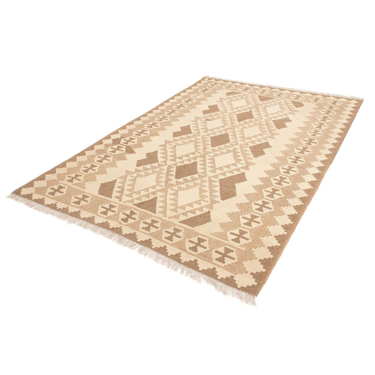 Kelim Rug - Oriental - 217 x 150 cm - light brown