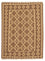 Kelim Rug - Oriental - 188 x 148 cm - light brown