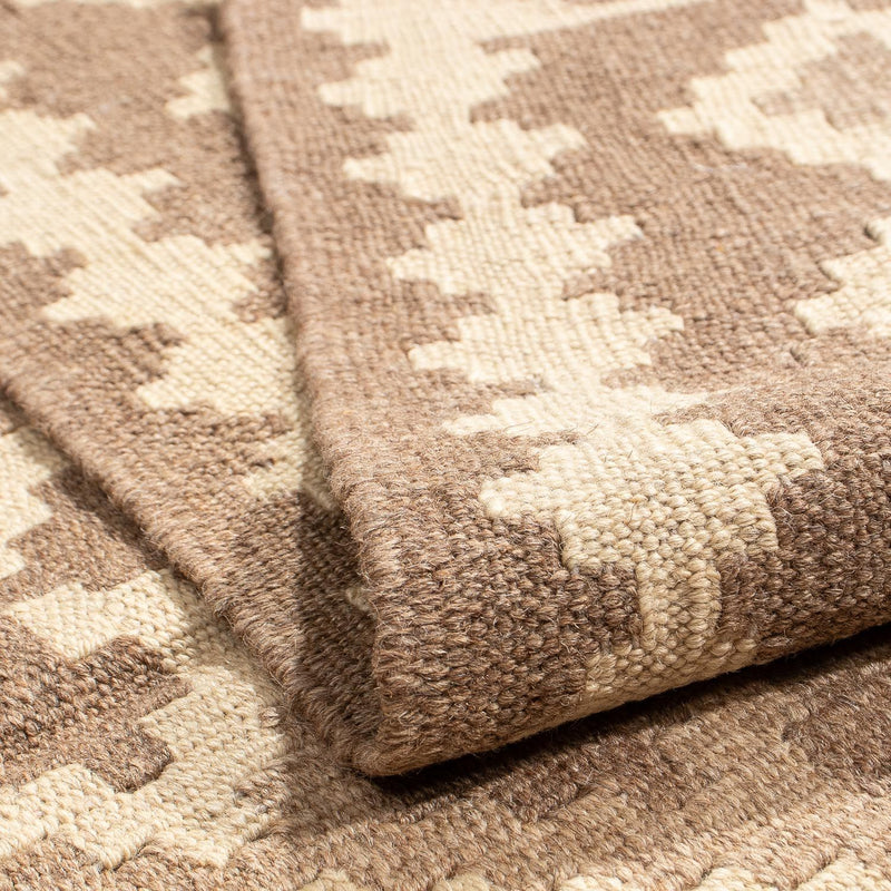 Kelim Rug - Oriental - 188 x 148 cm - light brown