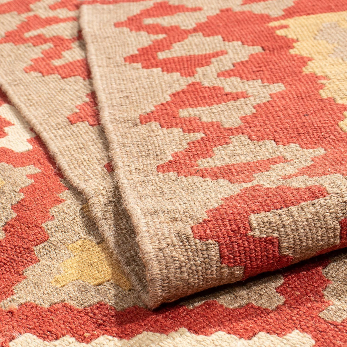 Kelim Rug - Oriental - 215 x 152 cm - red