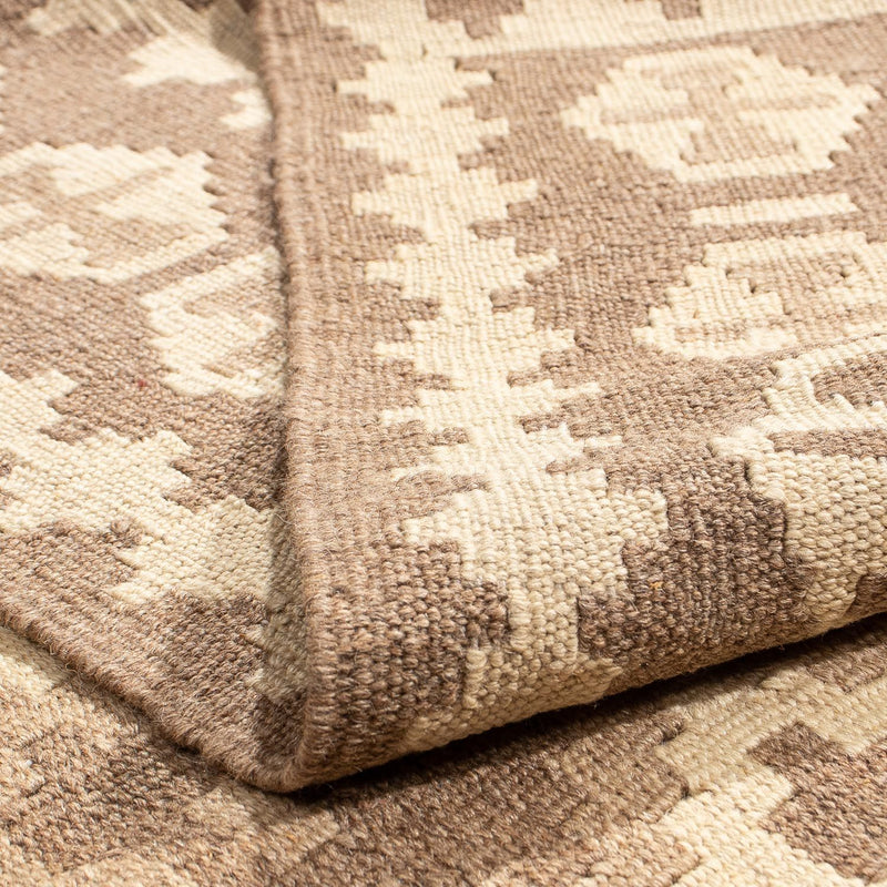 Kelim Rug - Oriental - 189 x 145 cm - light brown