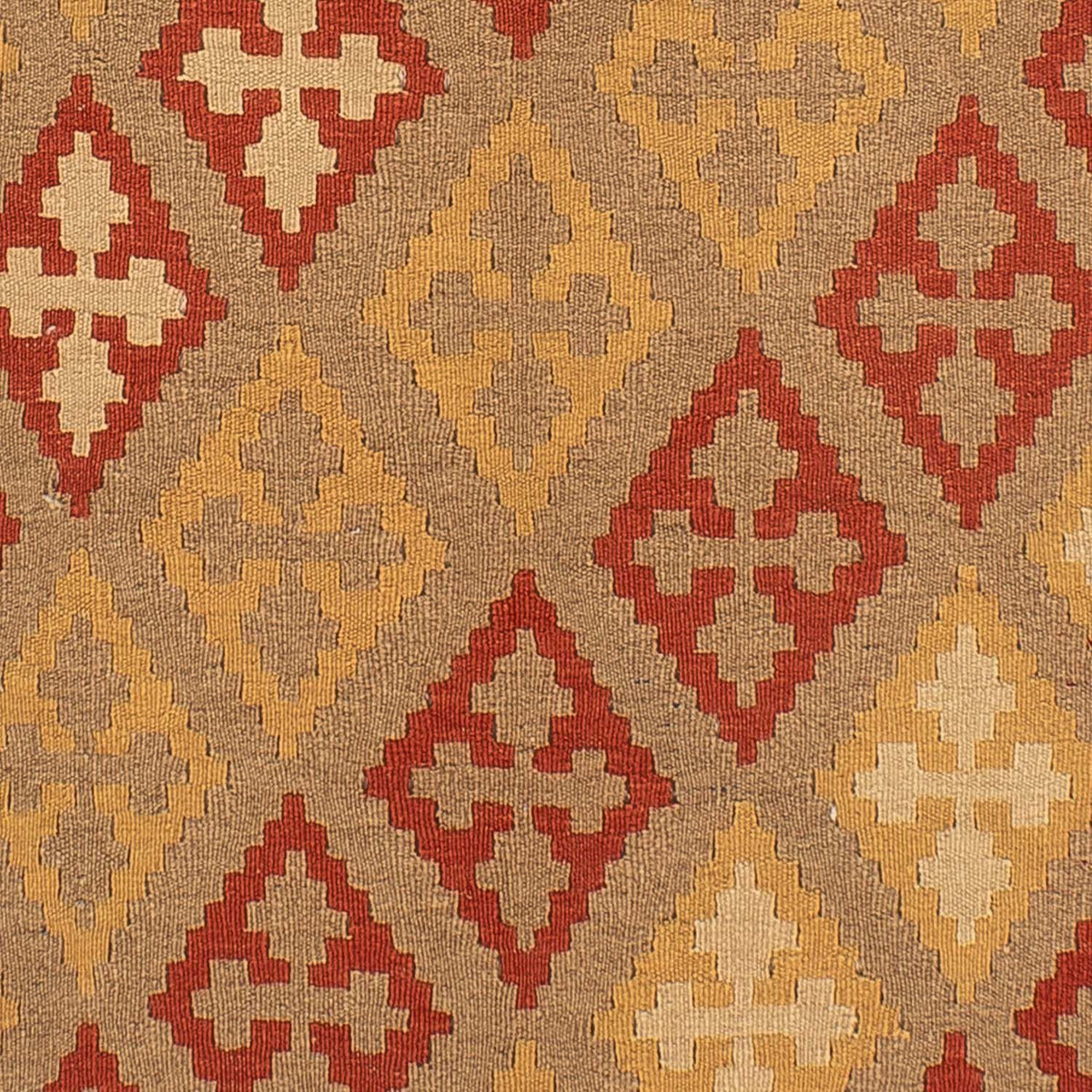 Kelim Rug - Oriental - 198 x 146 cm - light brown