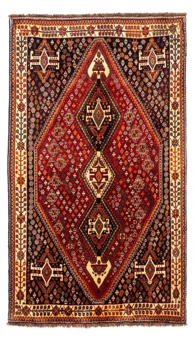 Perser Rug - Nomadic - 247 x 150 cm - dark red