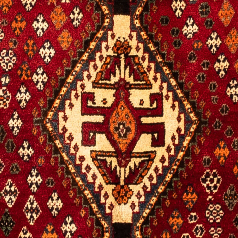 Perser Rug - Nomadic - 247 x 150 cm - dark red