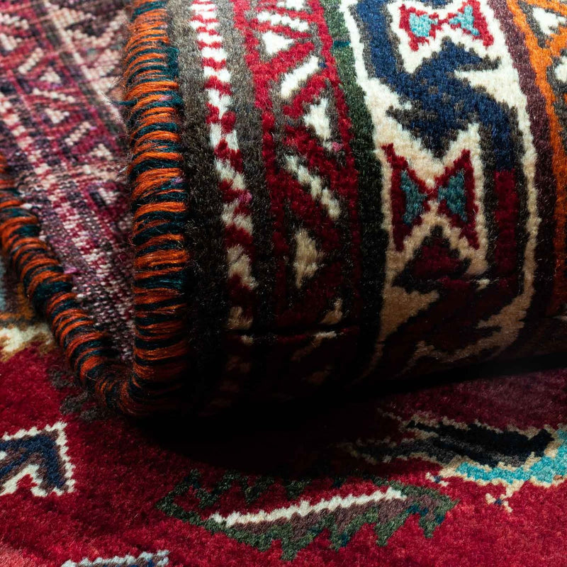 Perser Rug - Nomadic - 270 x 175 cm - dark red