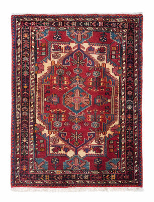 Perser Rug - Nomadic - 125 x 93 cm - dark red