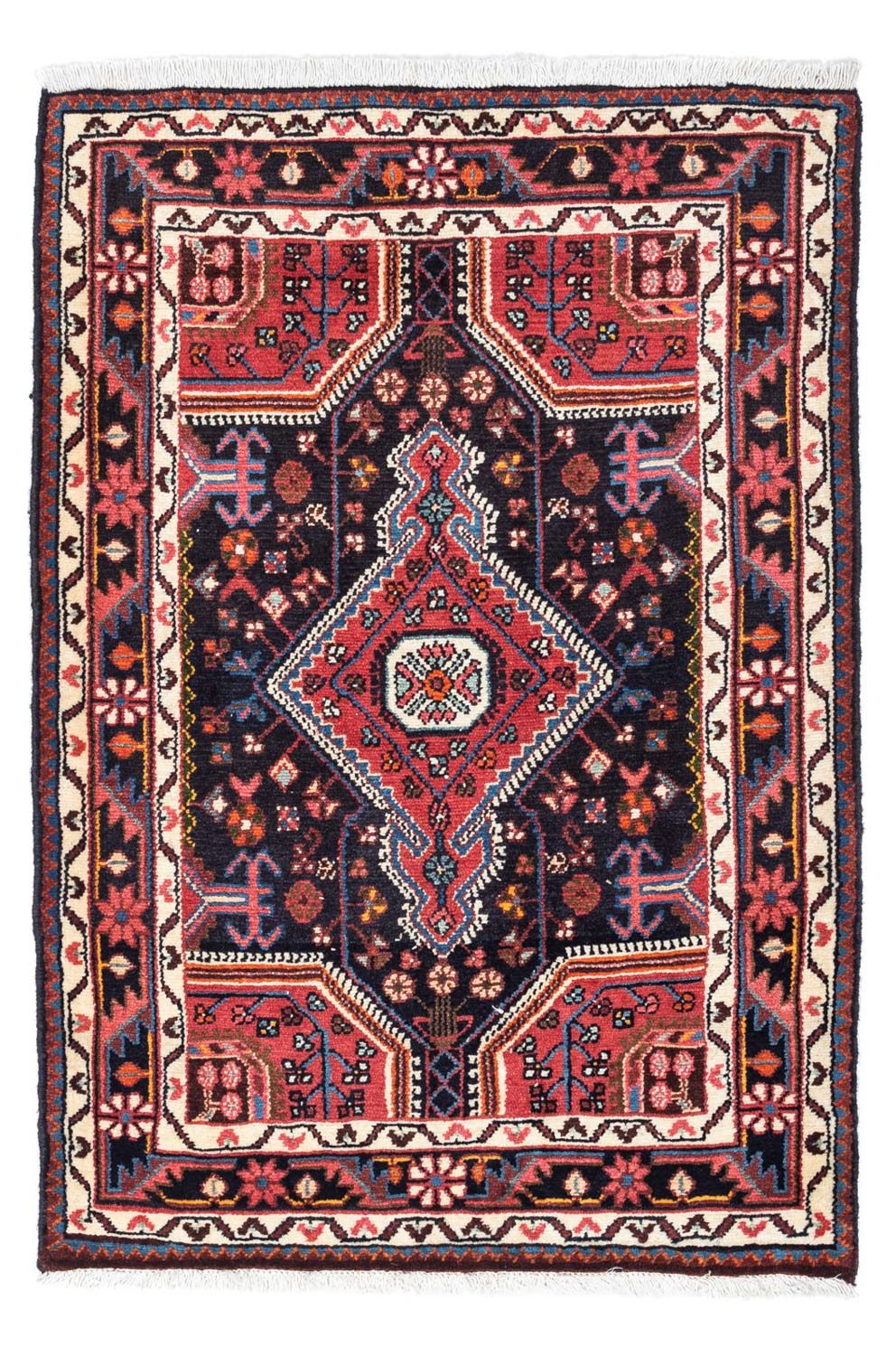 Perser Rug - Nomadic - 121 x 82 cm - dark blue