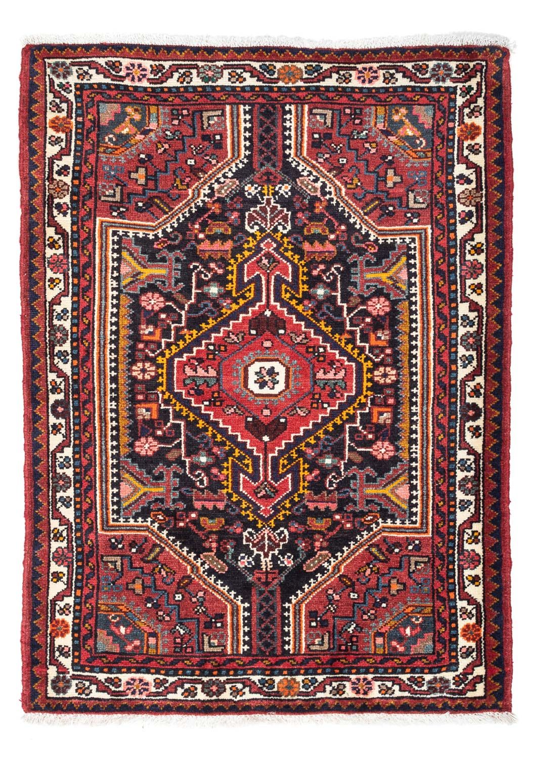 Perser Rug - Nomadic - 122 x 85 cm - red