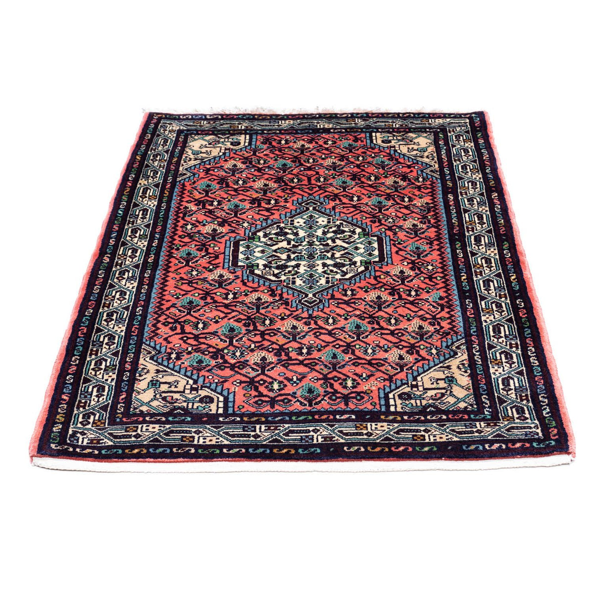 Perser Rug - Nomadic - 118 x 85 cm - light red