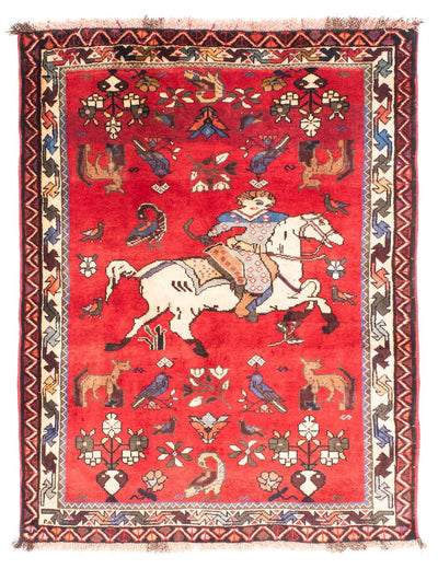 Shiraz Rug 123x158cm - Persian Rugs