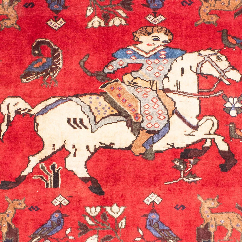 Perser Rug - Nomadic - 158 x 123 cm - dark red