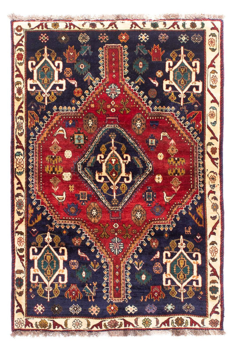 Perser Rug - Nomadic - 190 x 120 cm - dark red