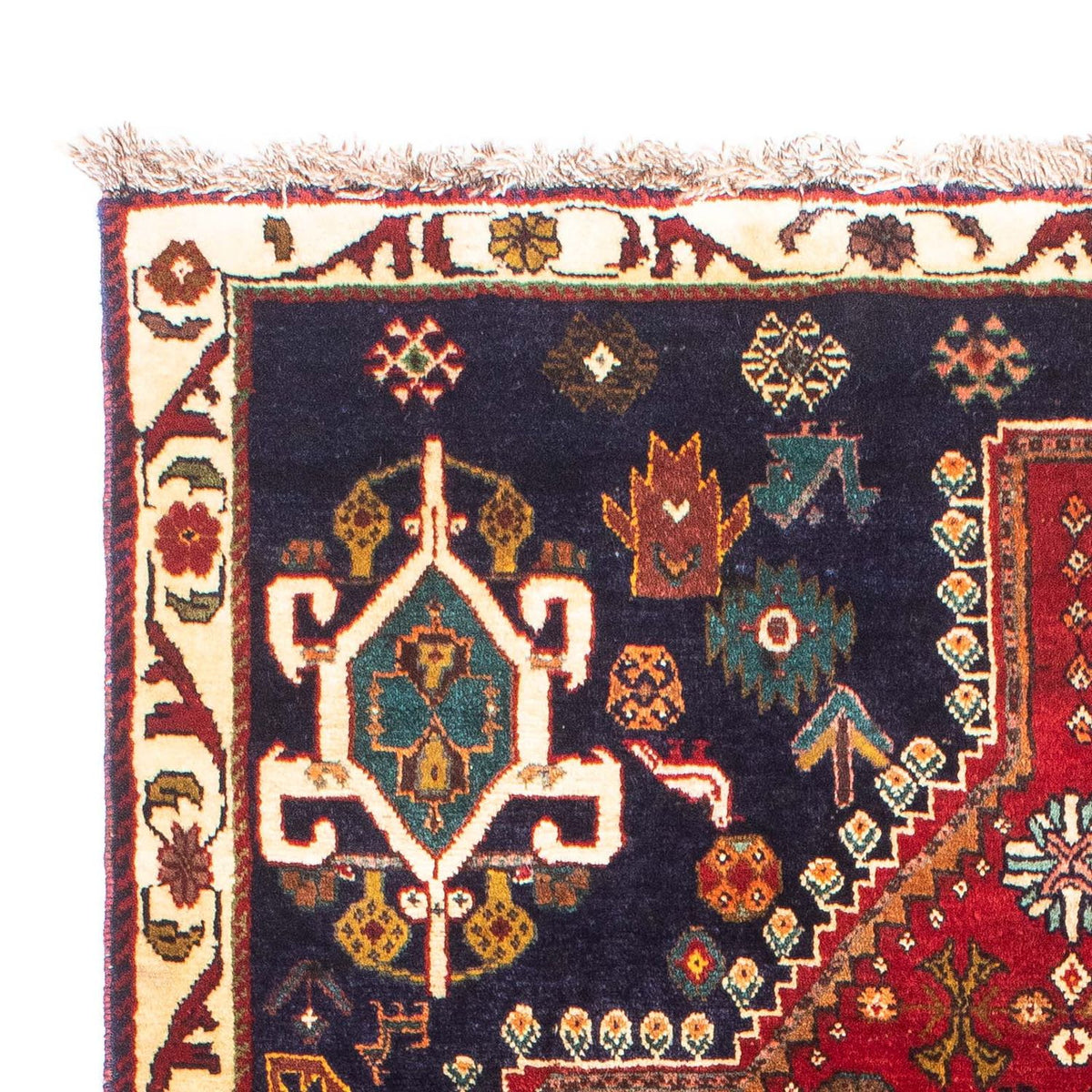 Perser Rug - Nomadic - 190 x 120 cm - dark red