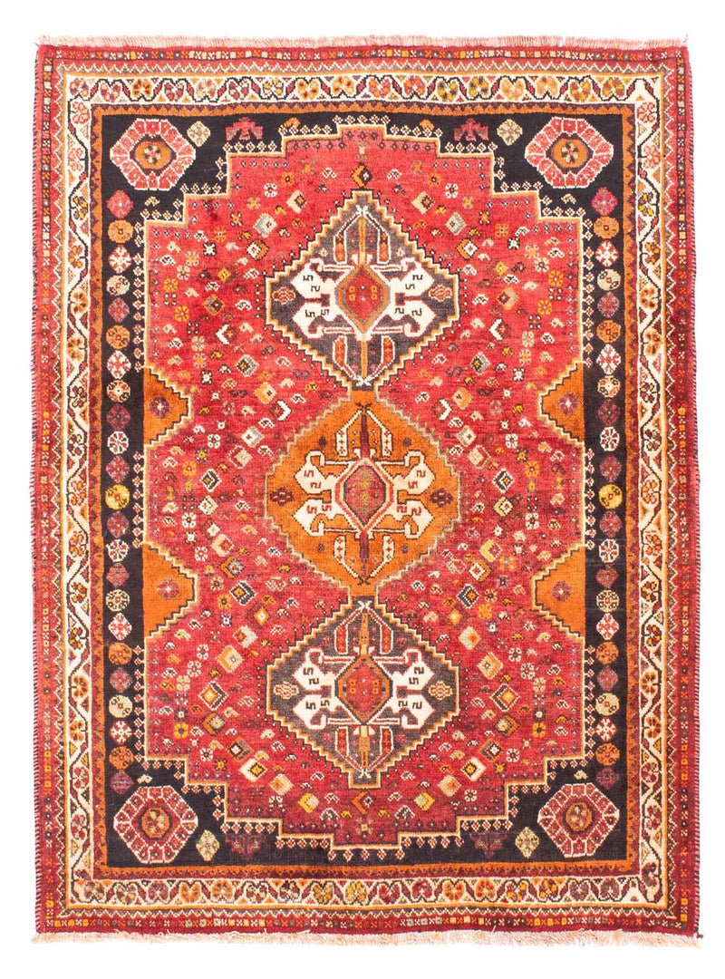 Perser Rug - Nomadic - 158 x 118 cm - dark red