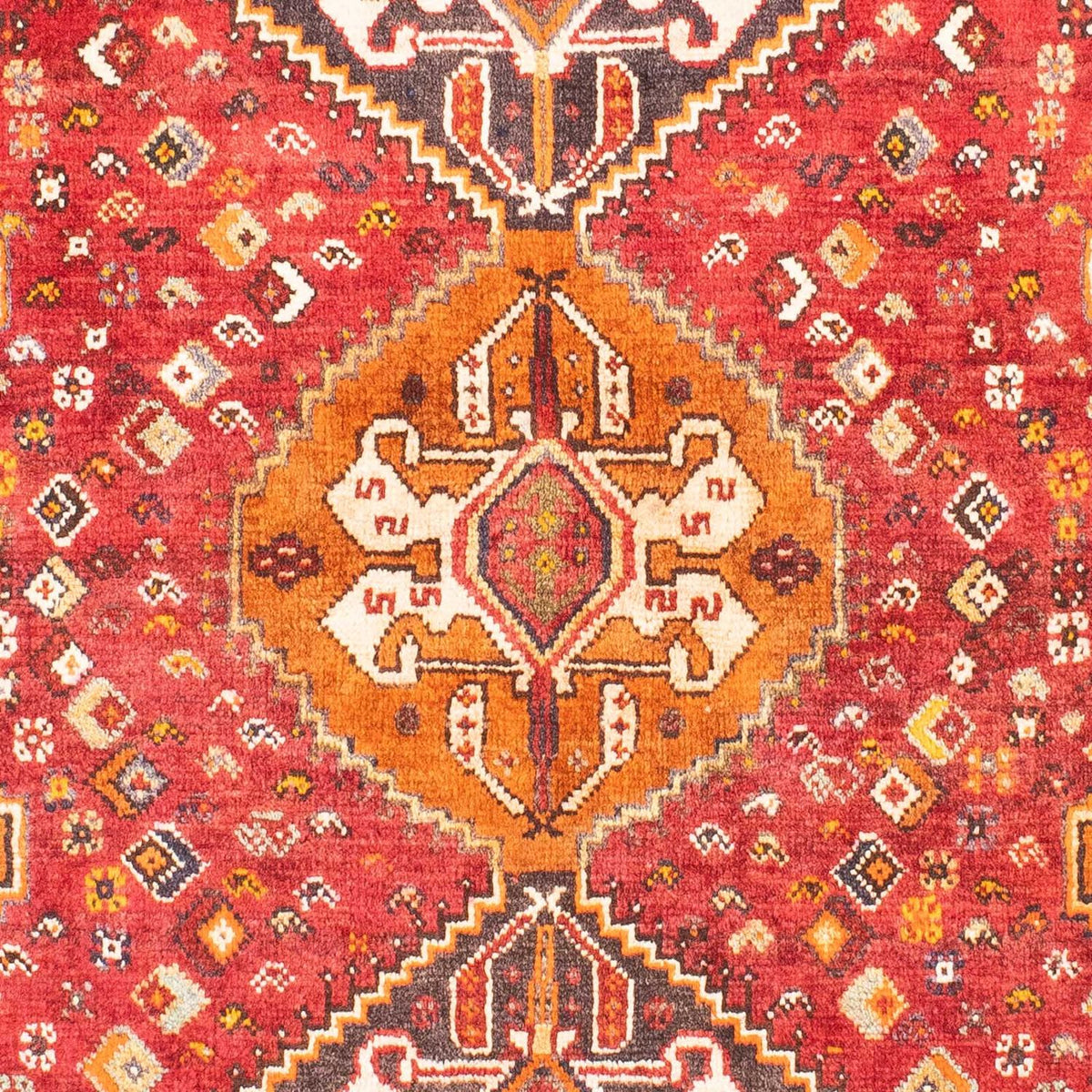 Perser Rug - Nomadic - 158 x 118 cm - dark red