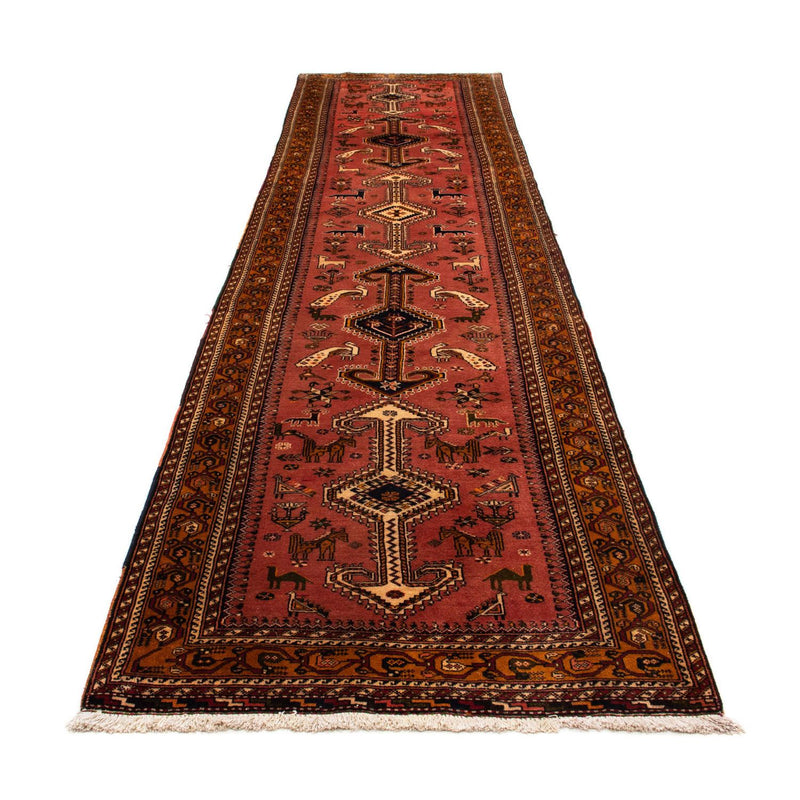 Runner Perser Rug - Nomadic - 403 x 100 cm - light red