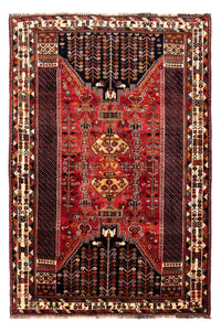 Perser Rug - Nomadic - 255 x 175 cm - dark red