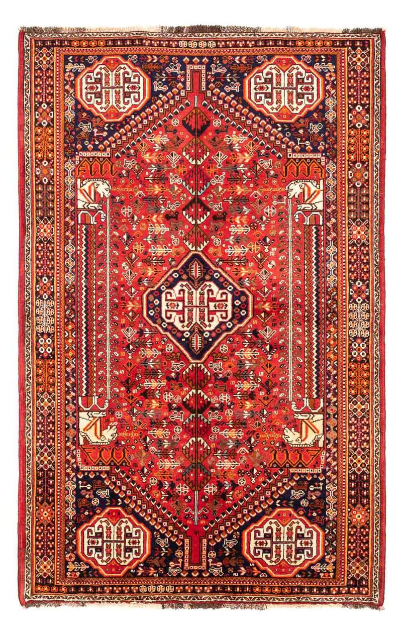 Perser Rug - Nomadic - 250 x 155 cm - dark red