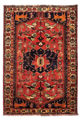 Perser Rug - Nomadic - 265 x 182 cm - dark red