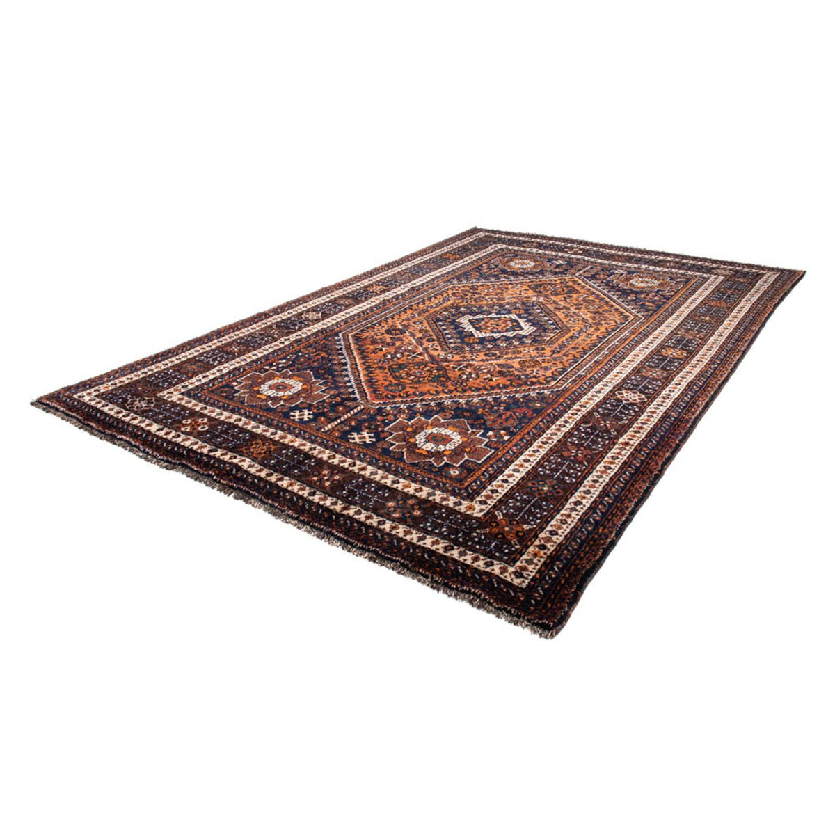 Perser Rug - Nomadic - 357 x 235 cm - dark blue
