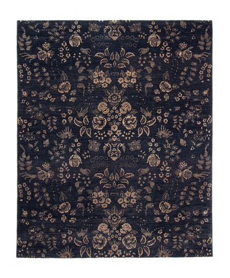 Designer Rug - 308 x 248 cm - dark blue
