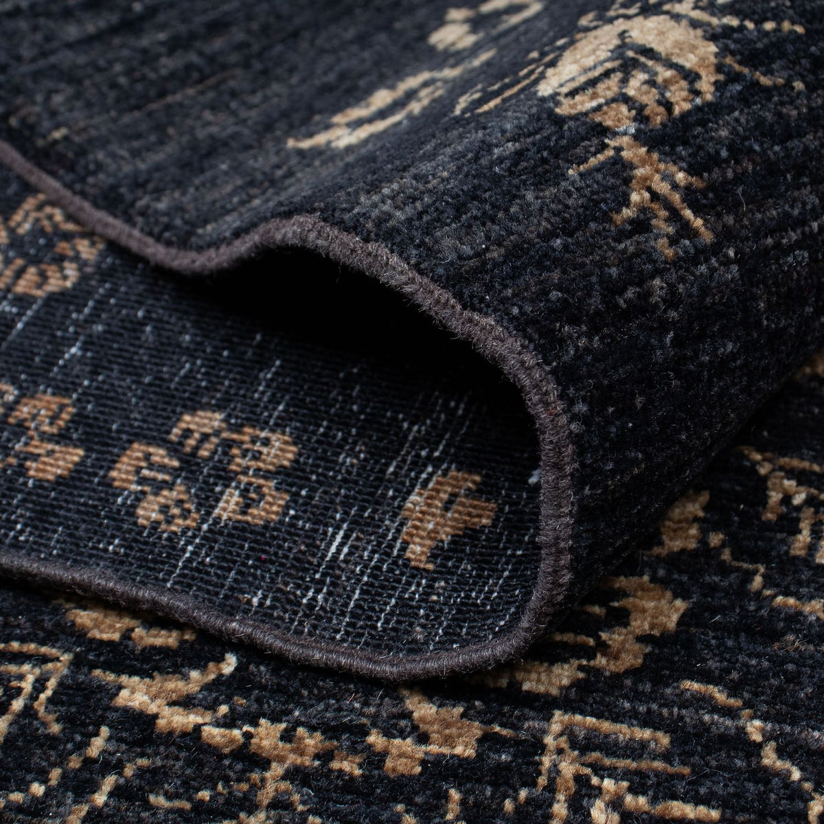 Designer Rug - 308 x 248 cm - dark blue