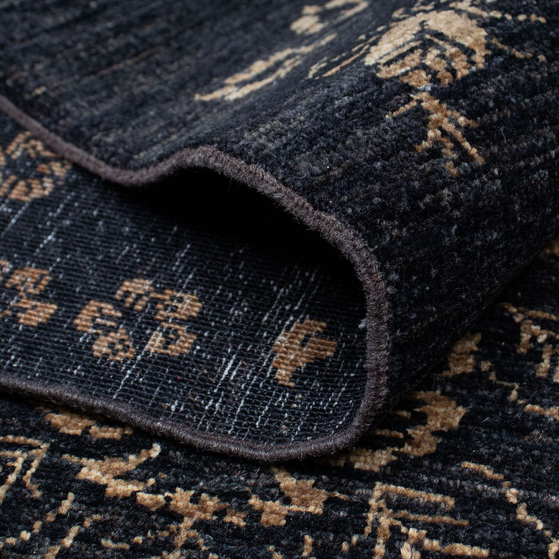 Designer Rug - 308 x 248 cm - dark blue