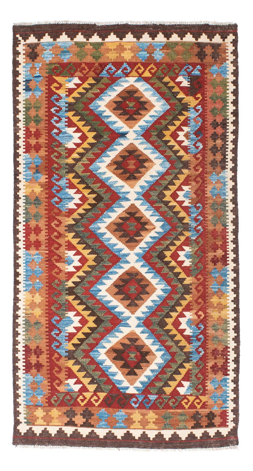 Kelim Rug - Oriental - 201 x 102 cm - multicolored