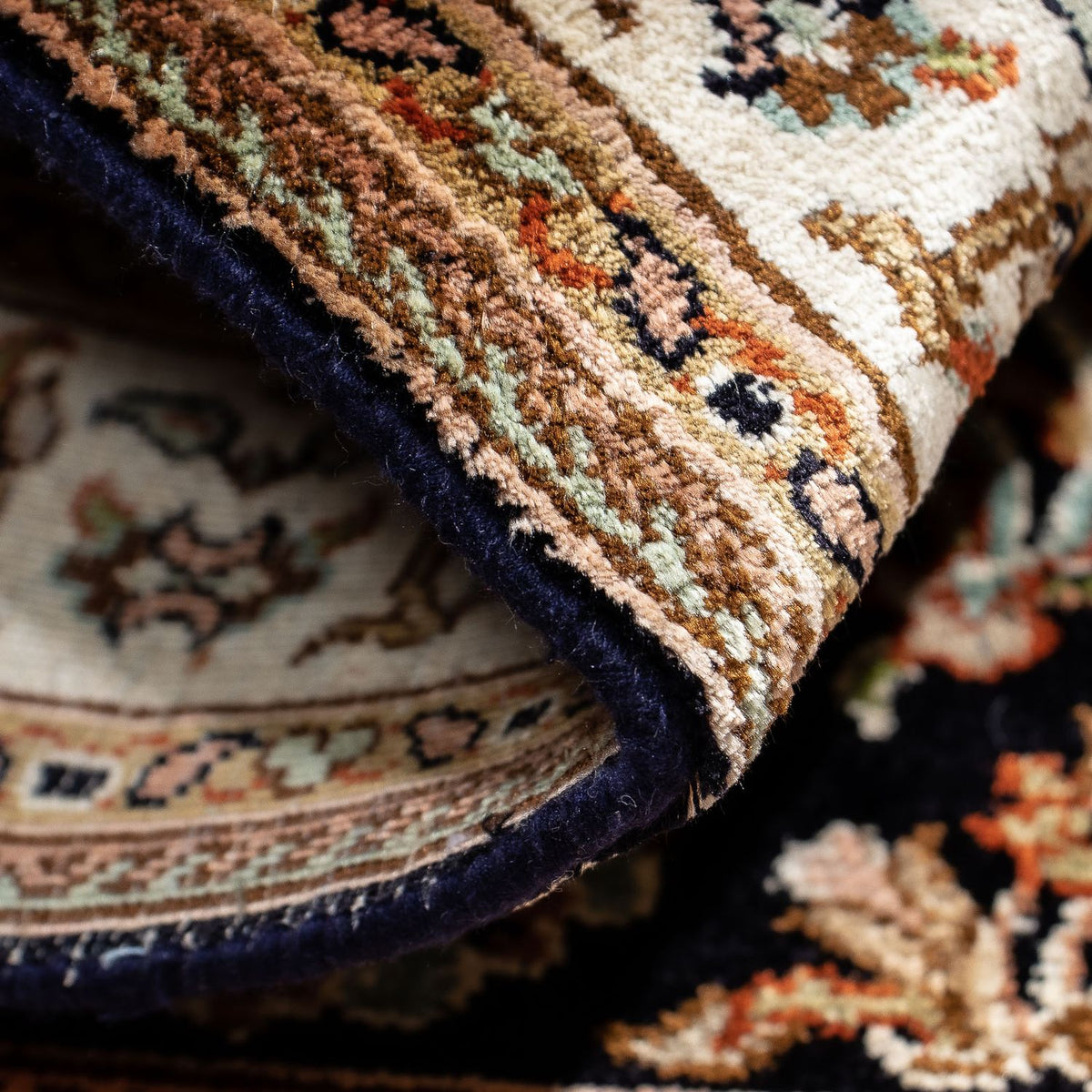 Perser Rug - Classic - 94 x 66 cm - dark blue