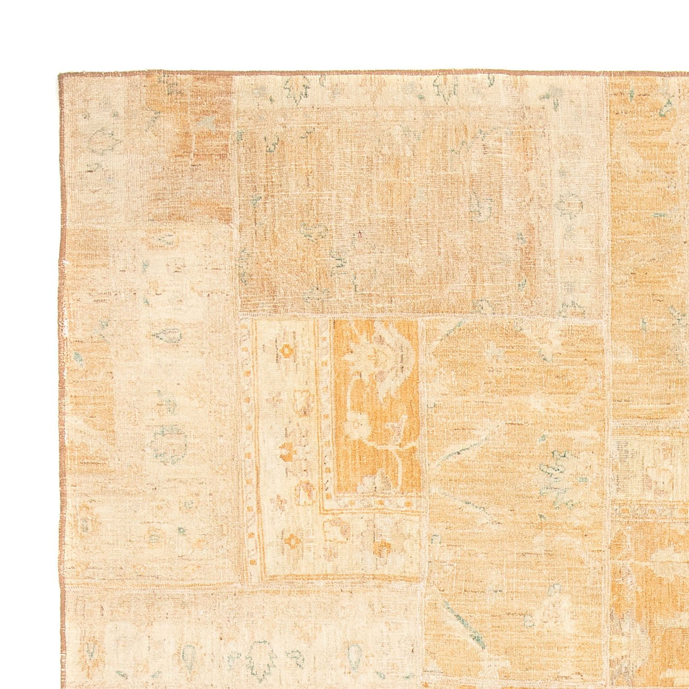 Patchwork Rug 281x208cm - Perserteppich Wollteppich
