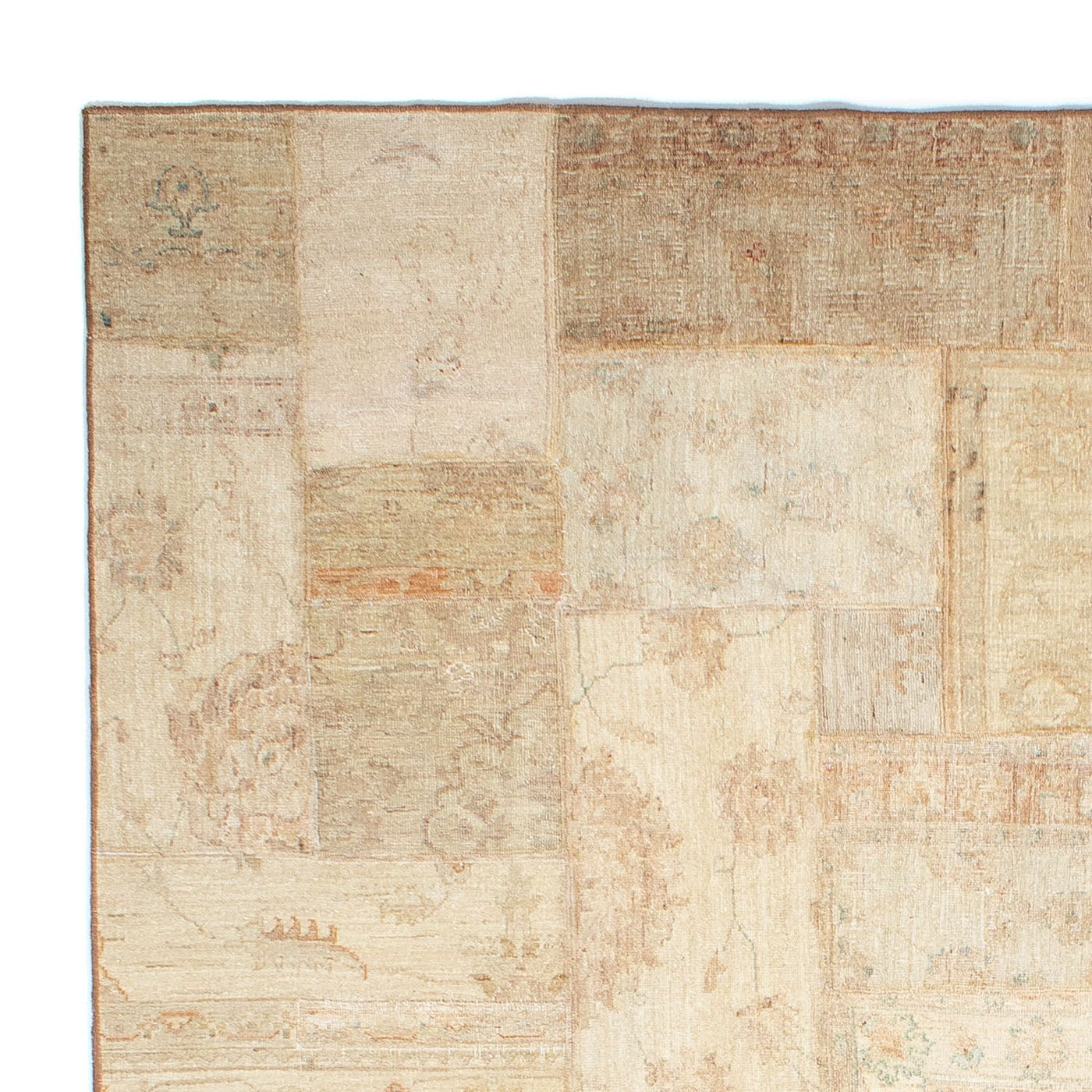 Patchwork Teppich 299x236cm - Orientteppich