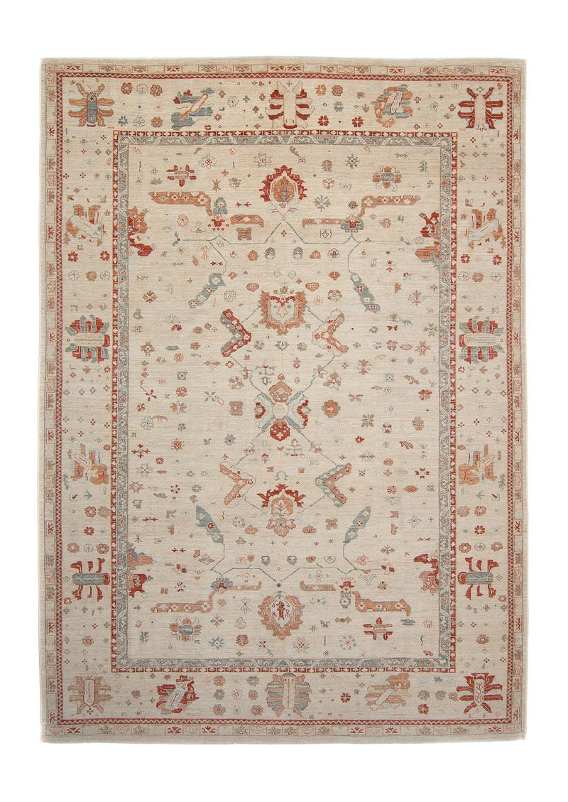 Ziegler Rug - Usak - 342 x 245 cm - beige